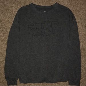 Grey Star Wars sweatshirt